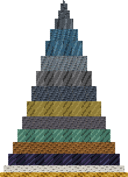 Babel tower artwork
